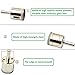 Aiskaer 15 pcs Diamond Hole Saw Drill Bit Set - Diamond Hole SAW Drill BIT FOR Ceramic, Porcelain Tiles, Glass, Marble, Granite,Diameter 4mm to 40mm (15PCS)