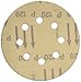 Bosch SR5R122 25-Piece 120 Grit 5 In. 8 Hole Hook-And-Loop Sanding Discs