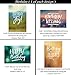 Caring Thoughts Birthday (No Repeated Cards) 32 Design Christian/Religious Greeting Card Assortment ~ Scripture in every card