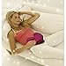 DreamTime Loving Hugs Heart Pillow, Cranberry Velvet