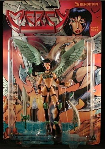 MERCY Avatar Press 7 Inch RENDITION 1998 Action Figure & Accessories by Rendition