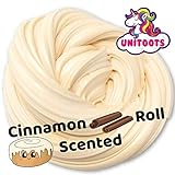 Unicorn Snot Company Butter Slime - Cinnamon Roll Scented - Non - Sticky Made in The USA Big 8oz Tub
