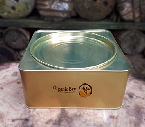 100% Pure Raw Organic Honey Unfiltered Unheated- Unpasteurised Wild Flowers CRYSTALLISED Honey Freshly Harvested by Organic Bee® (15Kg)