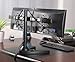 EZM Deluxe Dual Monitor Mount Stand Free Standing up to 28"(002-0018)