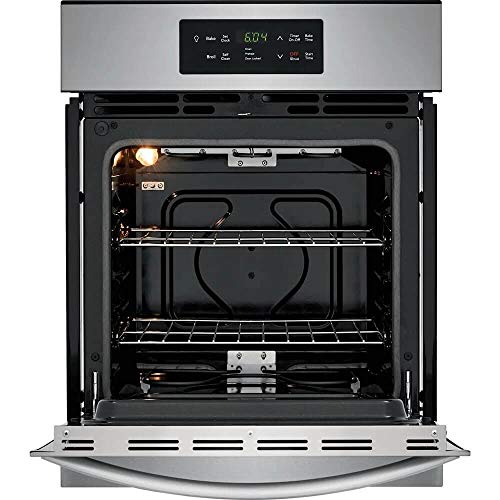 Frigidaire FFEW2426US 24 Inch 3.3 cu. ft. Total Capacity Electric Single Wall Oven with 2 Oven Racks, in Stainless Steel