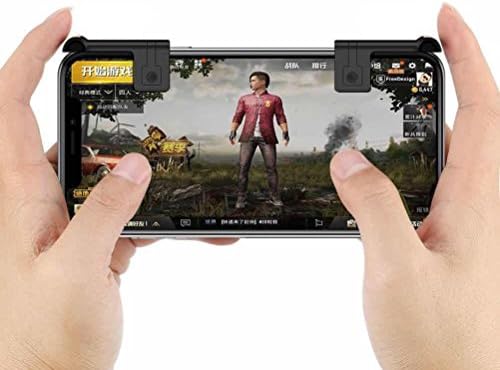 Dolloress A Pair PUBG/Rules of Survival/Knives Out/Critical Ops Phone Mobile Gaming Trigger Fire Button Handle for L1R1 Shooters Controllers
