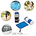 Microfiber Sports Beach Towel - Quick Dry Super Antibacterial,Lightweight Compact,2 Pack With Extra Large (32.5 x 78