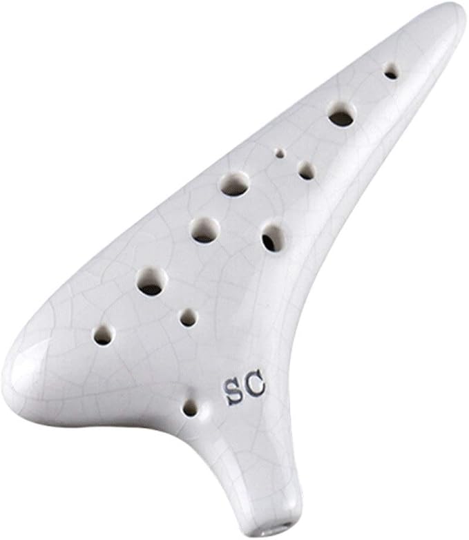 CHUJIAN Ocarina, SC Ocarina de 12 hoyos, agudos C, apto para