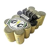 G/C Battery Co. Compatible 2.2Ah NiCd Replacement Battery Internals for RIDGID 18V 130254003 | 130254007 | 130254011