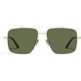 QUAY - Sunglasses for Men & Women, Round Lenses with UV Protection