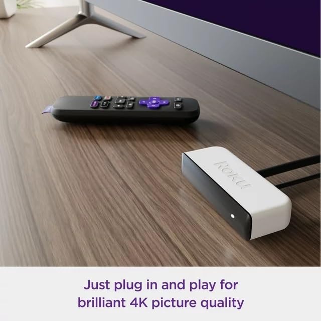 Roku 3920RW-SW Premiere, 4K/HDR Streaming Media Player, Wi-Fi Enabled, with Premium High Speed HDMI Cable and Simple Remote