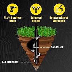 Power Planter 100% USA Made 3"x7" Bulb & Bedding