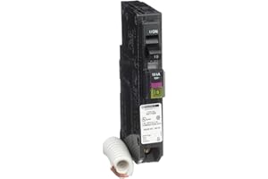 Square D by Schneider Electric Square D - QO115DFC 15 Amp Single-Pole Dual Function (CAFCI and GFCI) Circuit Breaker