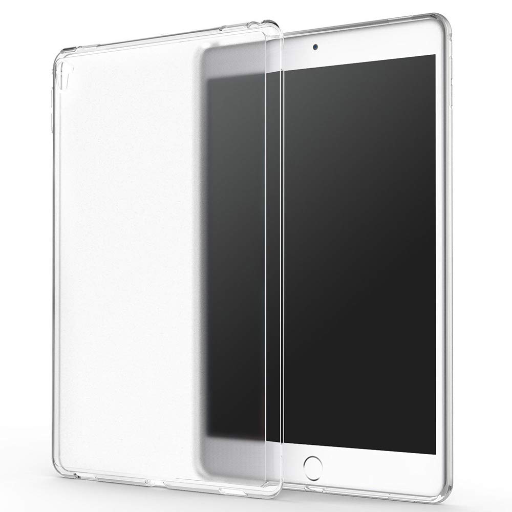 REY - Case Flexible Silicone TPU for iPad PRO 9.7", Ultra Thin 0.33mm, Crystal Clear
