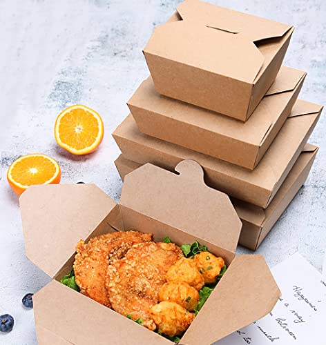 Leak And Grease Resistant Pint Size To Go Container For Restaurants And Food Service Takeout Box