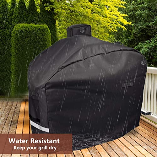 QuliMetal Grill Cover for Camp Chef 24 Pellet Grills, Model DLX 24