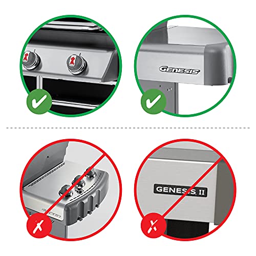 er Replacement Flavorizer Bars, 17.5", for Genesis 300 series (front