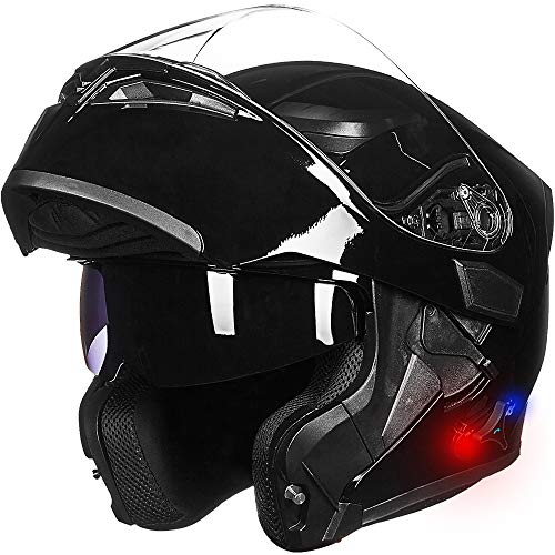 ILM Bluetooth Motorcycle Helmet Modular Flip up