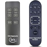 Remote Control Replacement Compatible with Serta Motion Essentials Remotes for Adjustable Beds (4th and 5th Gen Charcoal)