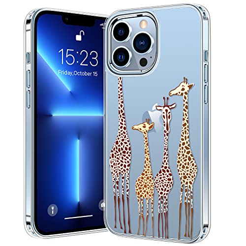 bicol for iPhone 13 Pro Max Case with Screen and Camera Lens Protector - Fashionable Flower Floral Designs for Women Girls -134