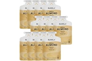 Numilk Pouches 12-Pack - Original Almond - Creamy Plant-Based Milk in Seconds - Easy-to-Use with Numilk Machine - Dairy Free, One Pouch Makes 32oz
