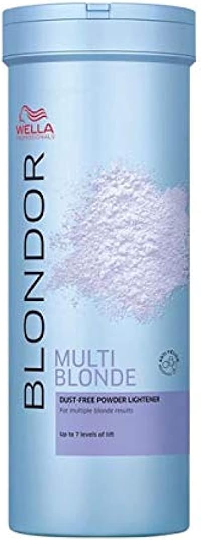 Wella Blondor Multi Blonde 7 Anti-Brass Complex 400g Blue Powder