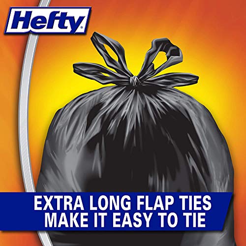 Hefty Load and Carry Contractor Heavy Duty Trash/Garbage Bags, 42