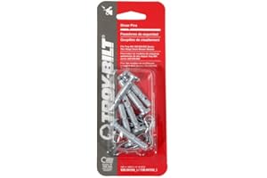 Troy-Bilt Original Equipment Shear Pins 300/500/600 Series Two-Stage Snow Blower Models, Replaces OE# 938-04124, 738-04124