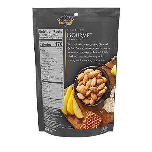 Peaceful Squirrel Variety of Blue Diamond Gourmet Almonds, Variety Pack