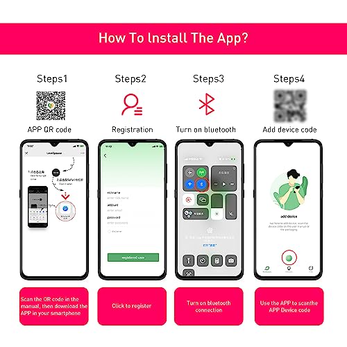 LEVETT Adult Sex Toys with App Control Clitoral Stimulator Wearable G Spot Vibrator Dildo,9 Vibrating+4 Smart Modes of Sex Toys for Women,Waterproof Silicone Bullet Vibrator Couple Sex Toy-Pink