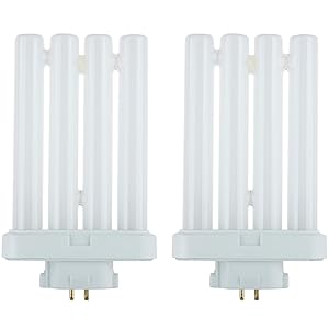 Sunlite Quad Tube Plug-in Compact Fluorescent Lamp - Best Plug-In CFL Light
