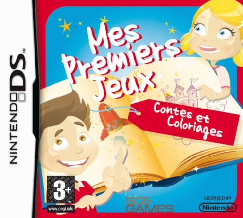 Mes 1ers Jeux : Livre Interactif - Contes et Coloriages