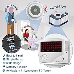 SYNLETT Wireless Calling System, Caregiver Pager