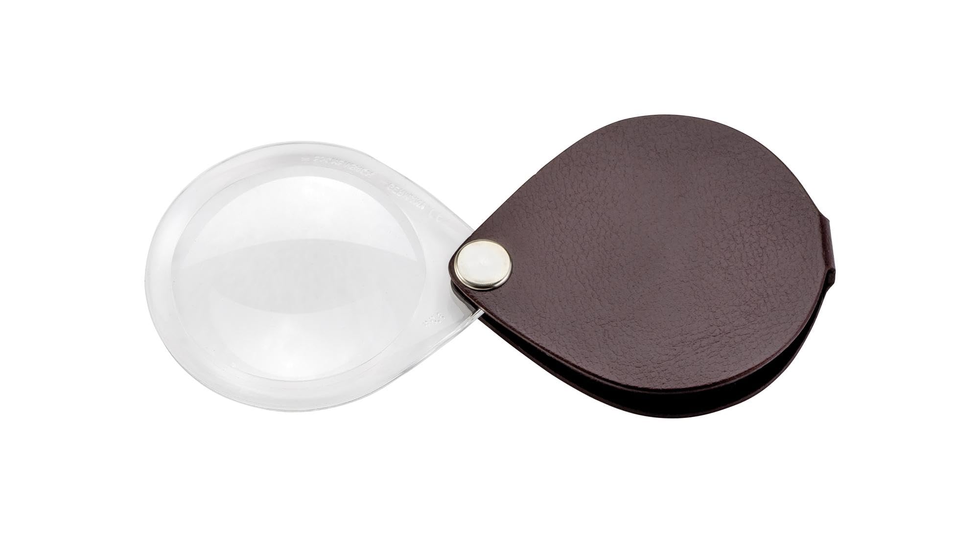 Eschenbach 1740150 Classic Leather Folding Magnifier 3.5x, 50 mm