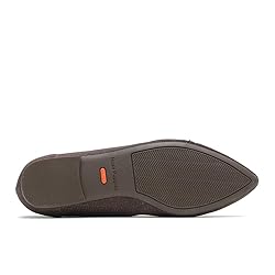 Hush Puppies Women's Sadie Ballet Loafer Flat, Dark