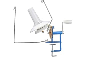 ASDICOXB Large Capacity Yarn Ball Winder, Hand-Operated Swift Yarn Ball Winder Swift Winder Knitpicks Yarn Cake Winder (18 Ounce)