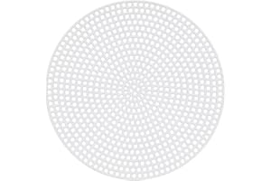 SEWOLOGY Plastic Canvas Shape 3 Inch - 10 Piece (4.5 Inch Circle)