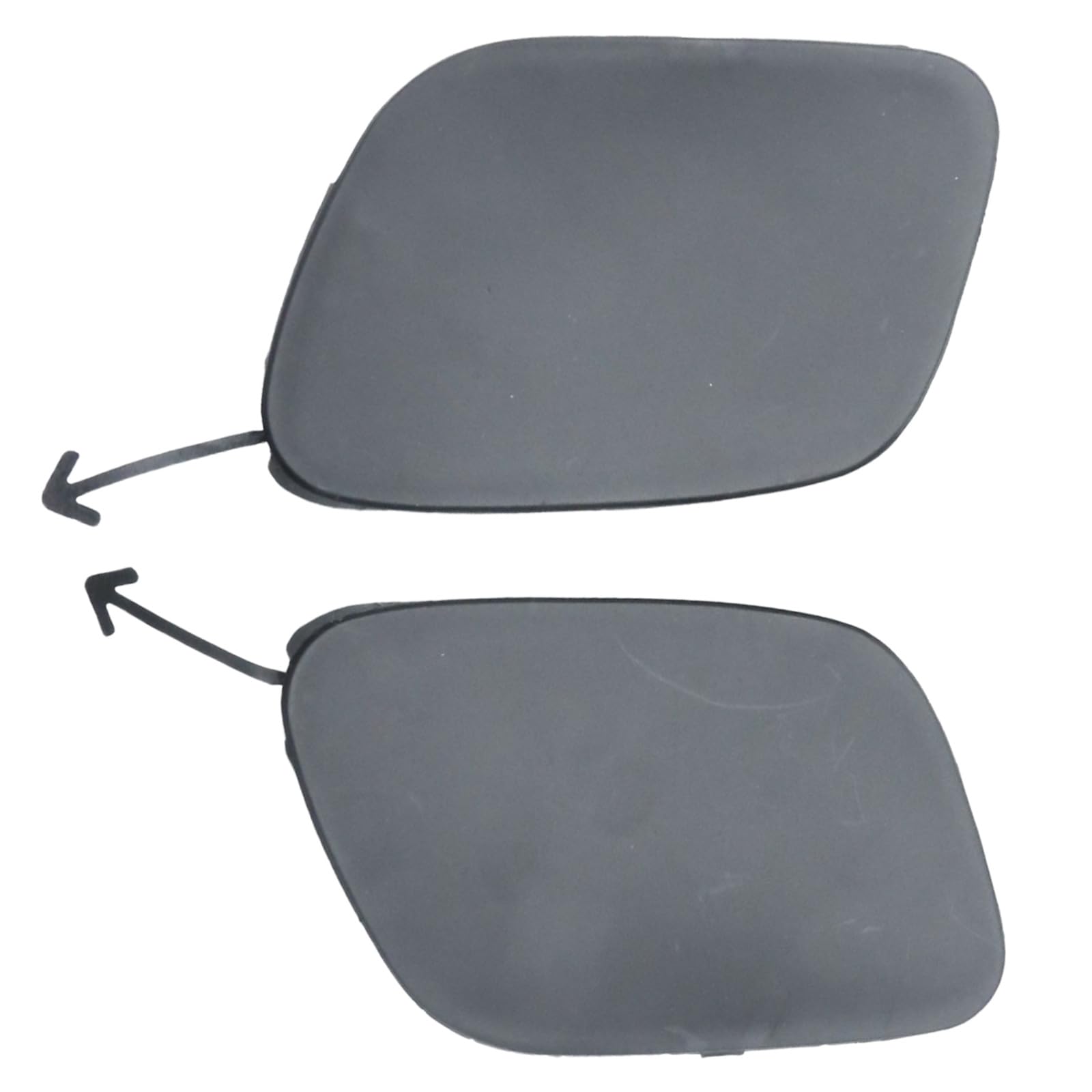 Photo 1 of VIKKSAER 1 Pair 52128-47910 Front Bumper Tow Hook Cover, Replacement for Toyota Prius 2019 2020 2021, Replaces 52127-47911(Left and Right)