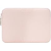 Kate Spade New York Puffer Laptop Sleeve 14 Inch - Chalk Pink - Compatible with All MacBook M Series Devices up to 14 Inch