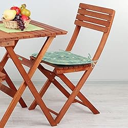 Ambesonne Floral Chair Seating Cushion Set of