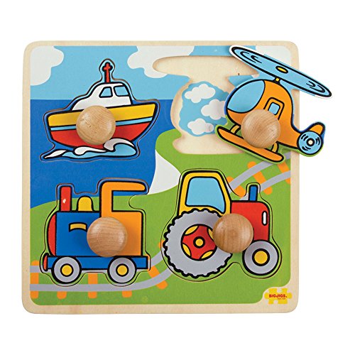 Bigjigs Toys BJ519 My First Peg Puzzle Transport