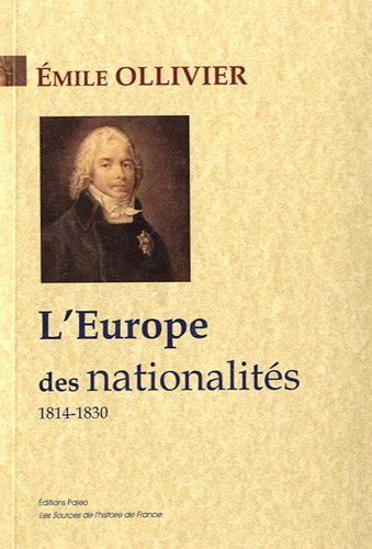 L' Europe des nationalités, 1814-1830