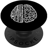 Programmer Coder - Developer Programming Brain Programmer PopSockets Adhesive PopGrip