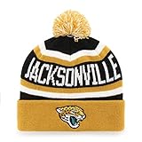 OTS NFL Jacksonville Jaguars Men's Jasper Cuff Knit