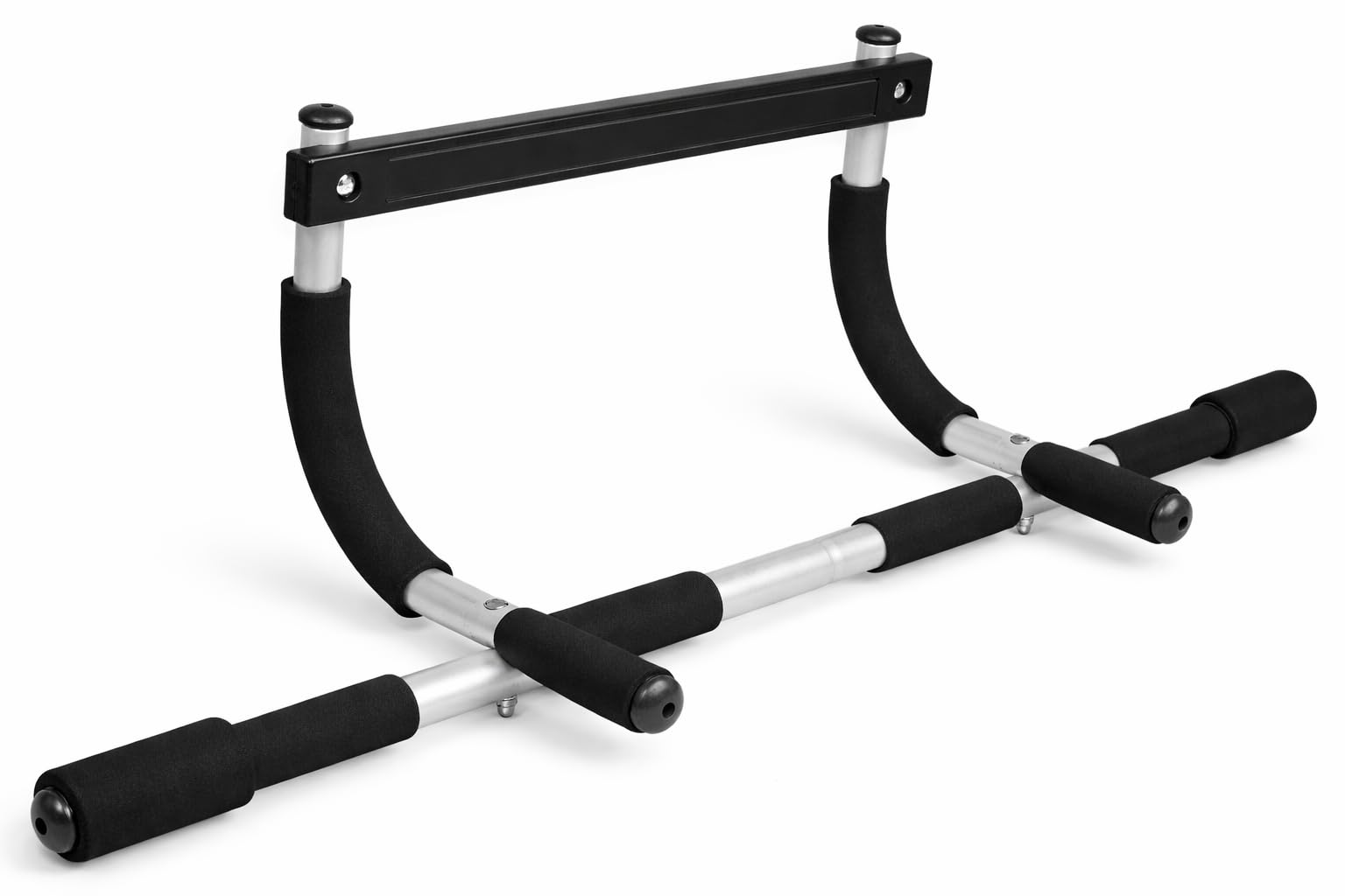 Fitness, FFITNESS DOOR GYM STEEL Unisex Adult, Black-Silver, Unique