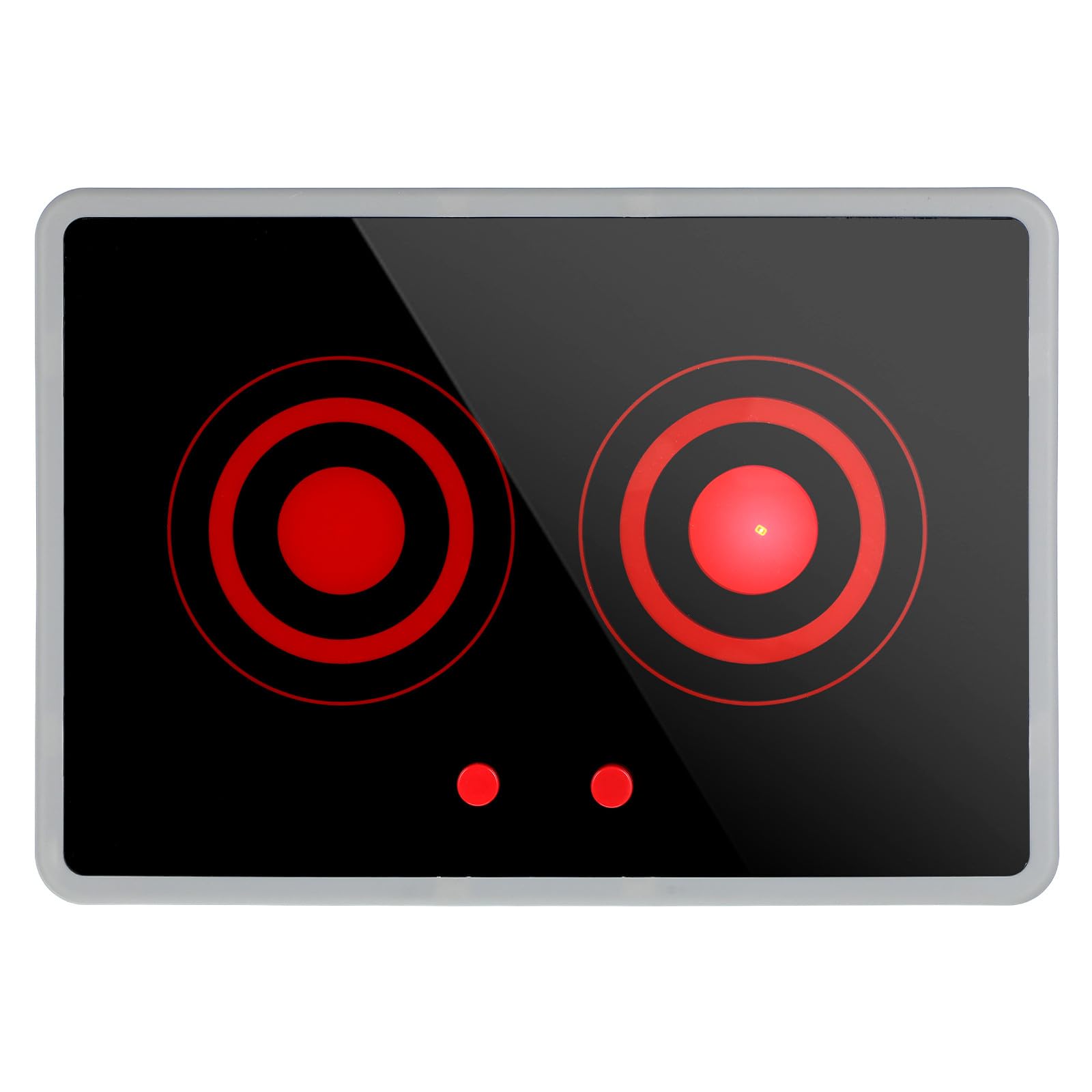 Kisangel Realistic Induction Stove Toy with Sound Light, Kids Kitchen Appliances Perfect for Pretend Play And Parent-child Interaction (not Include Battery)