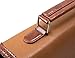 ECOSUSI Fashion Girl's Faux Leather Satchel Purse Small School Crossbody Messenger Bag Work Cross-body Bag Red