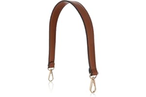 Prasacco Leather Purse Strap Handle 19 Inch Bag Strap Replacement with Swivel Clasps, Please Confirm The Size Information