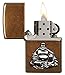 Zippo Buddha Emblem Toffee Pocket Lighter