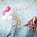 20 Years Loved Banner - 20TH Birthday Party 20th Anniversary Party Decoration Bunting （Gold and White）
